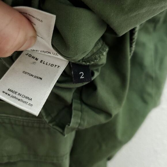 JOHN ELLIOTT Season Seven Military Treen Cargo Slim Pants - Picture 15 of 15